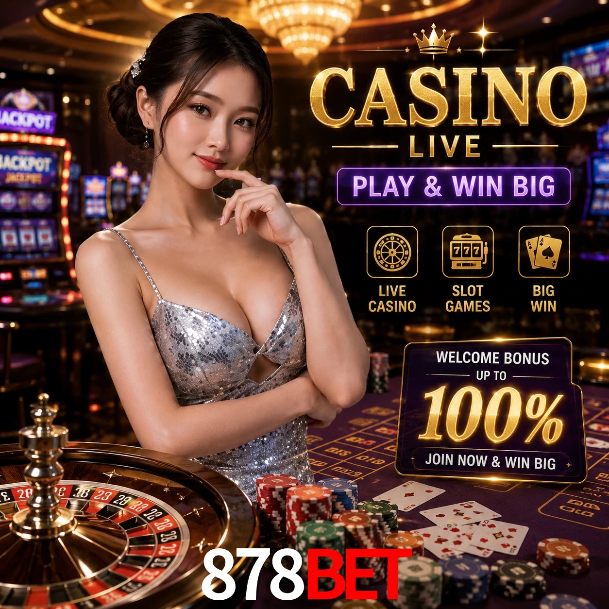 Aplicativo móvel 878Bet para iOS e Android
