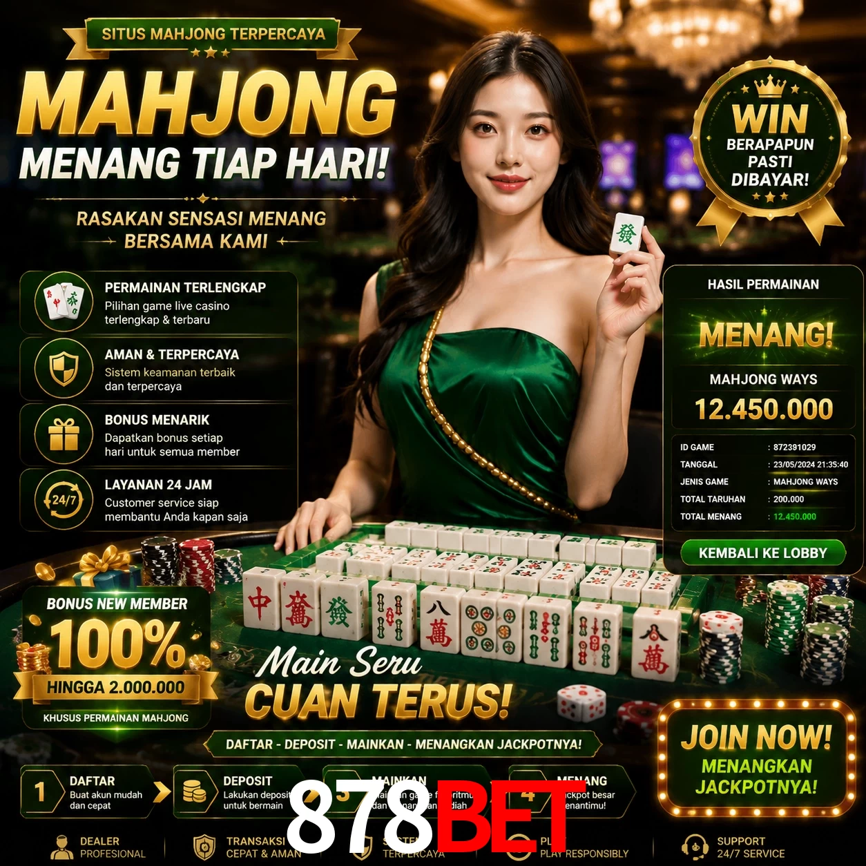 Cashback VIP 878Bet - reembolso semanal